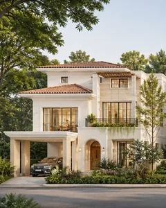 An illustrative home on a 1,500 sq.ft plot