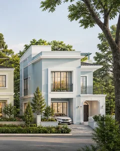 An illustrative home on a 2,400 sq.ft plot